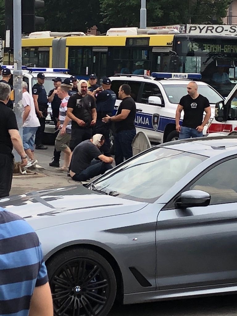 ТУЧА НАВИЈАЧА У ЗЕМУНУ: Крваве главе пред дерби омладинаца (ВИДЕО)